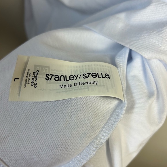 Stanley Stella 100%Vegan Organic Cotton T-Shirt Minimalist Comfortable Old Money - Picture 6 of 12